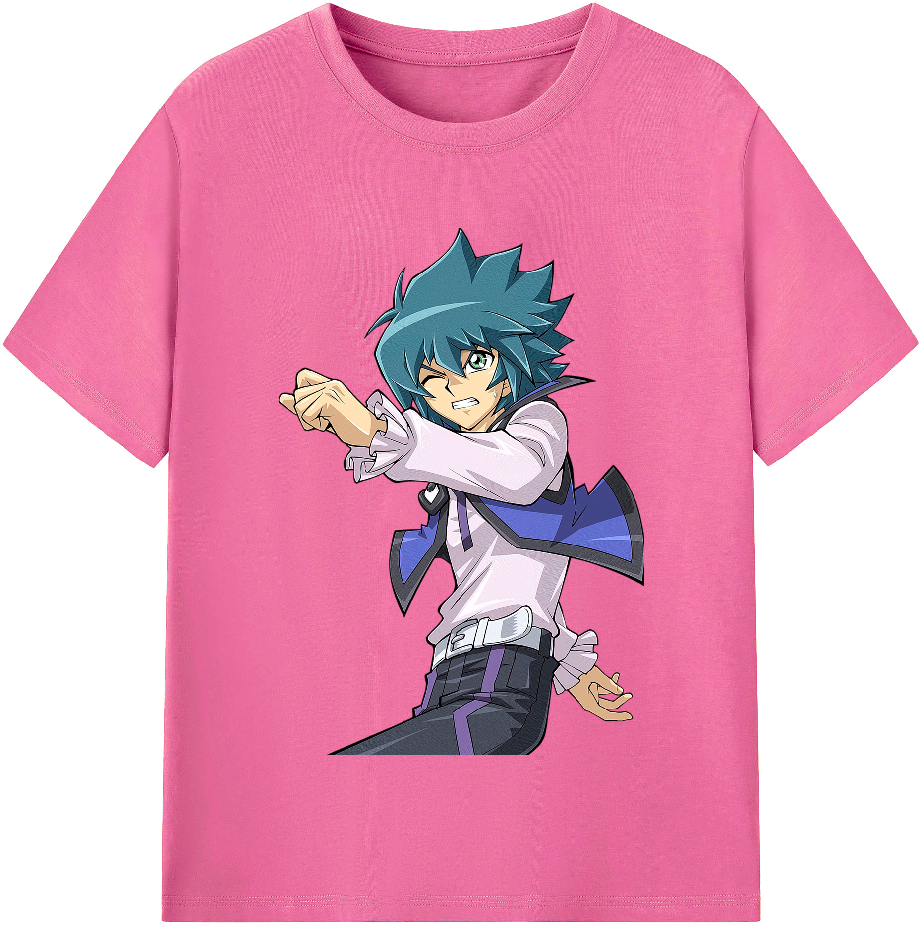 （画像用） 遊☆戯☆王 Yu-Gi-Oh! レディースカジュアルプリントTシャツ（綿100％）